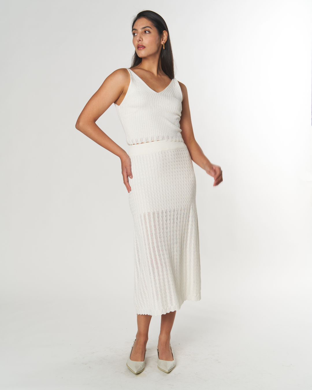 Conjunto Tejido Falda Divino