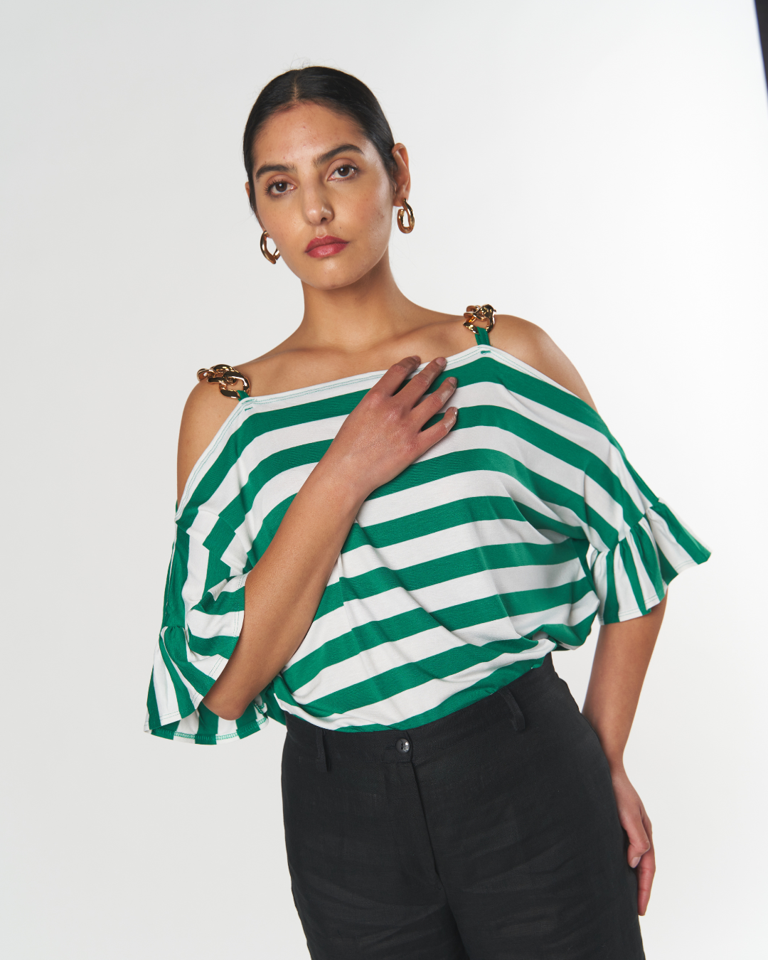 Polera Righe Cattene