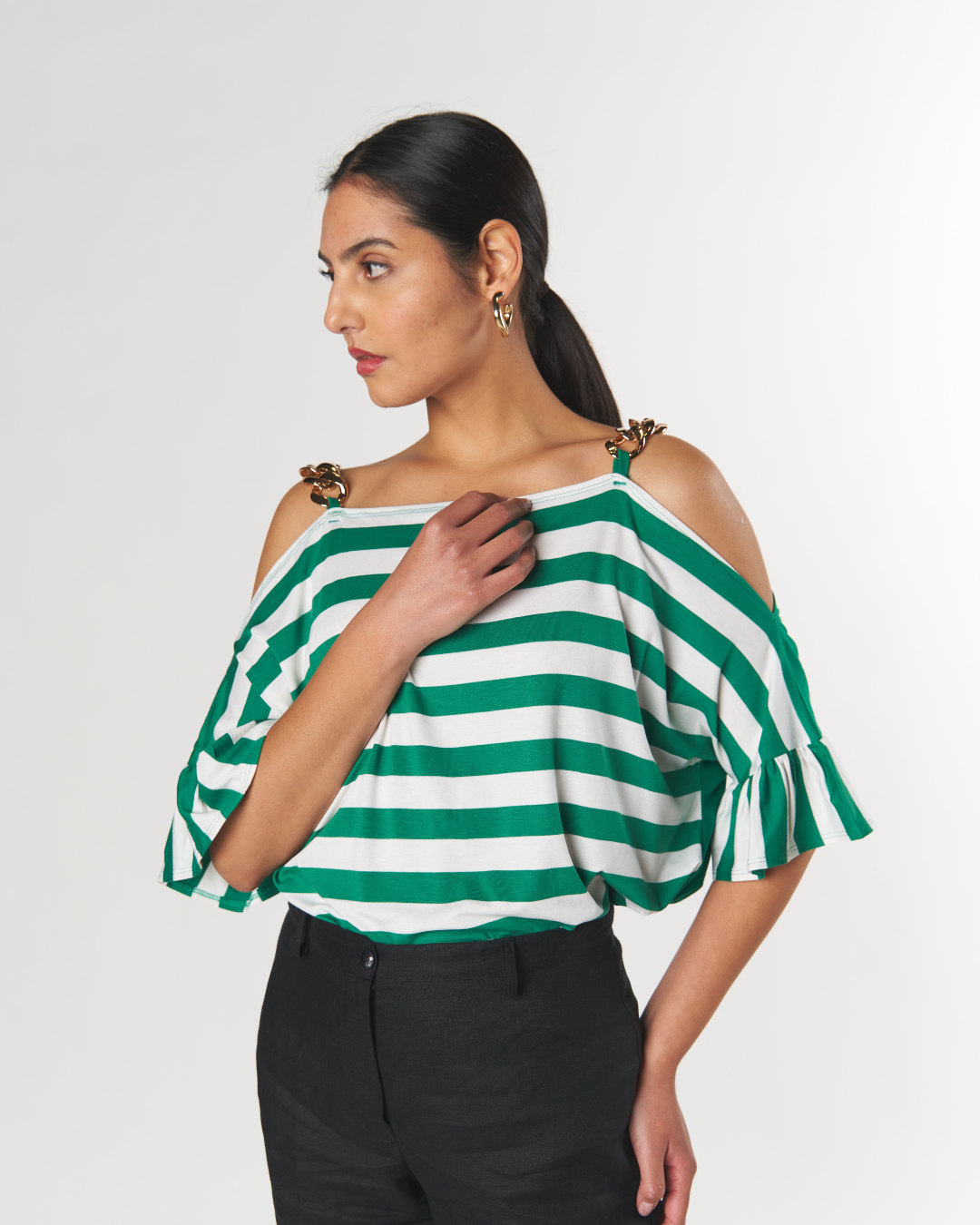 Polera Righe Cattene