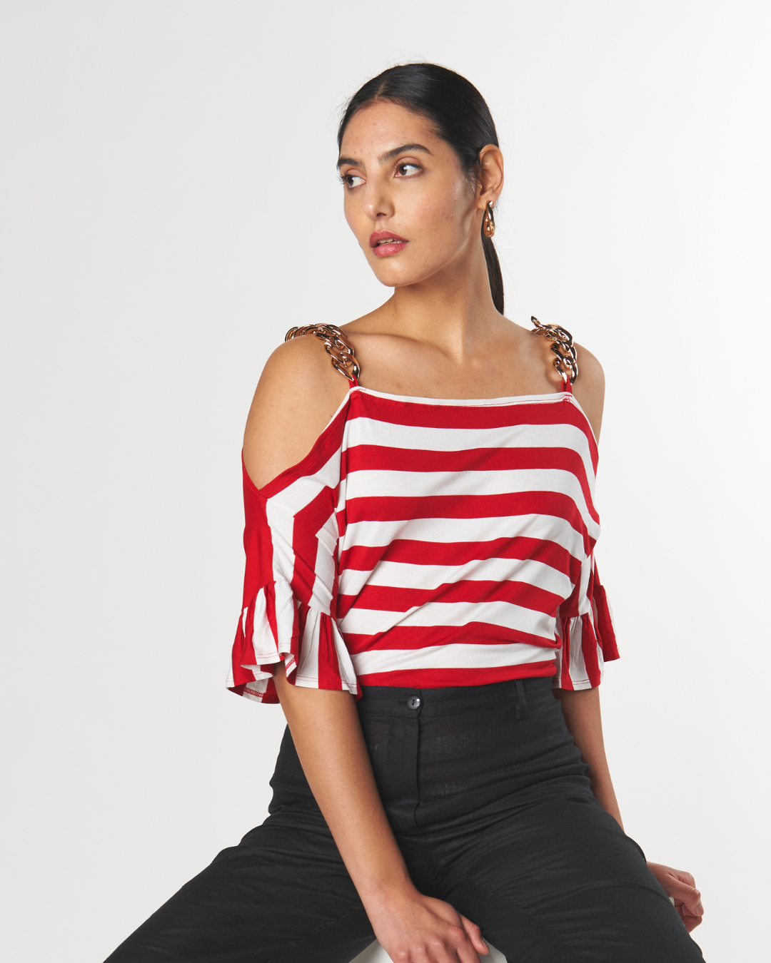 Polera Righe Cattene