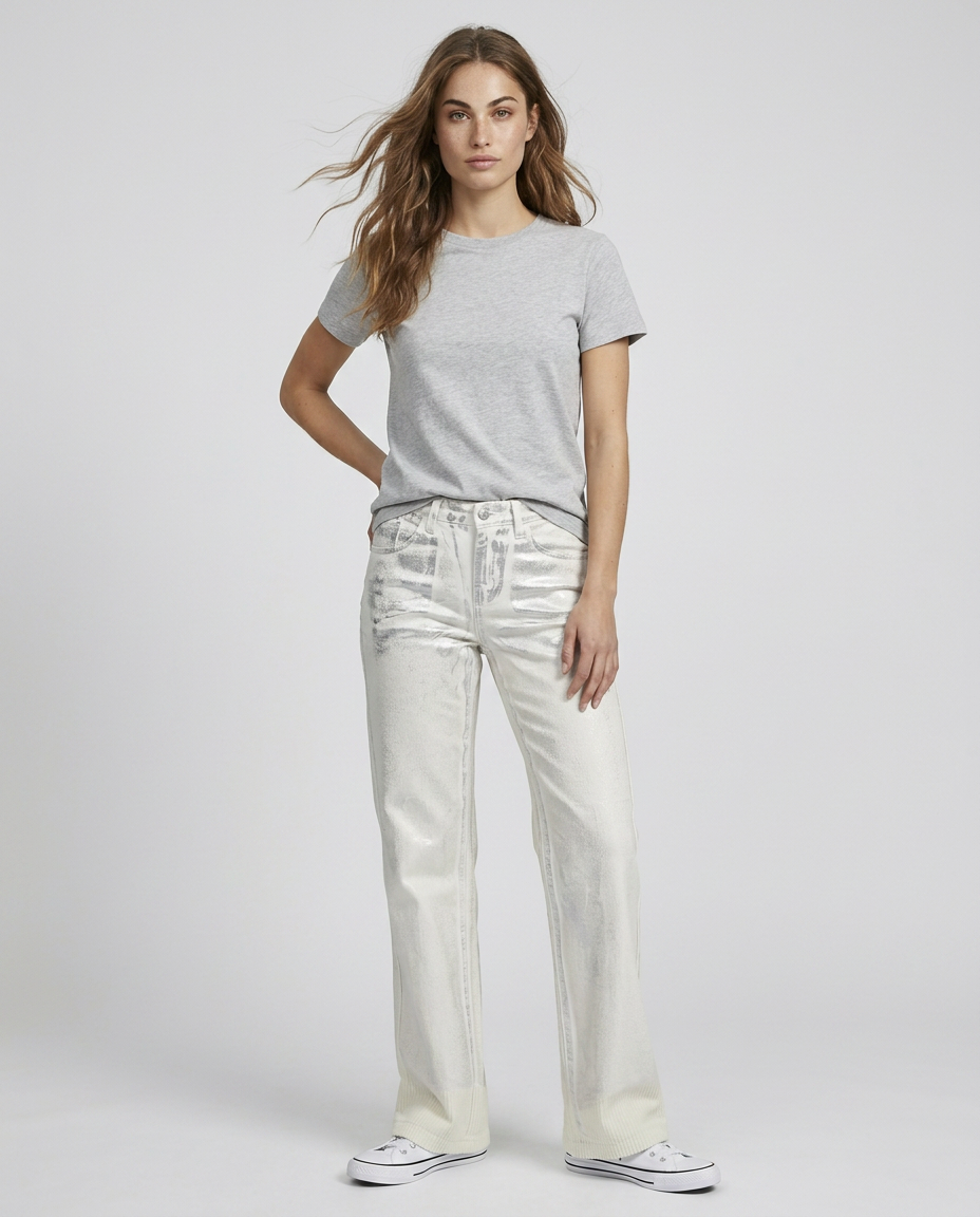 JEANS METALIZADO