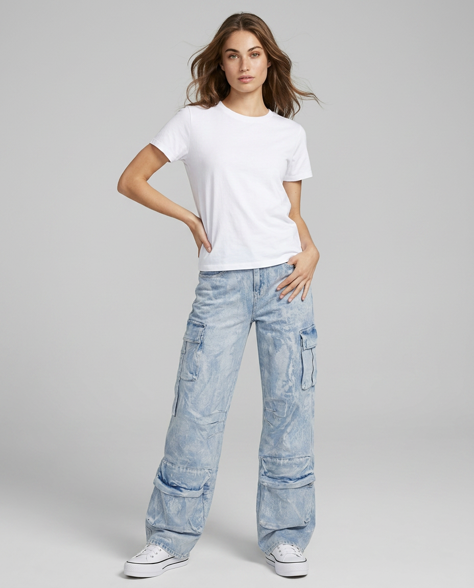 JEANS MACHIATTO CARGO