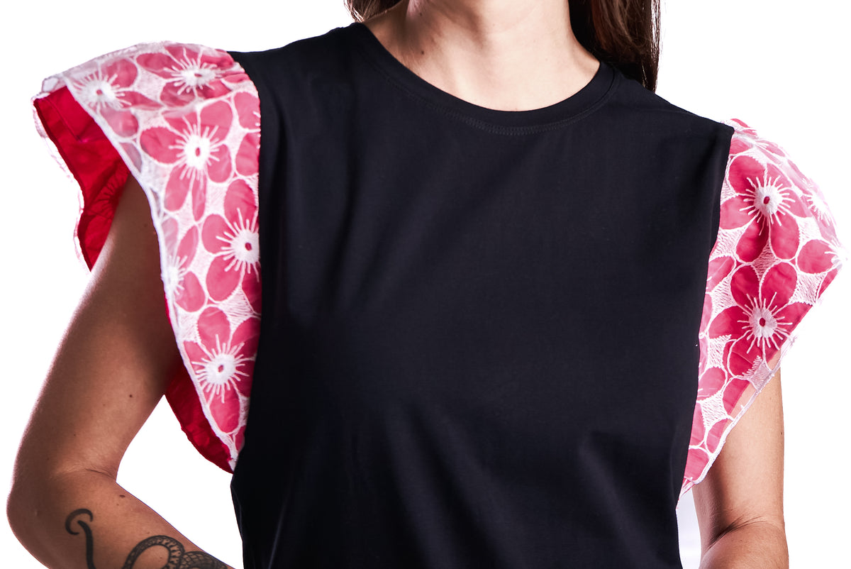 Polera Broderie Colore