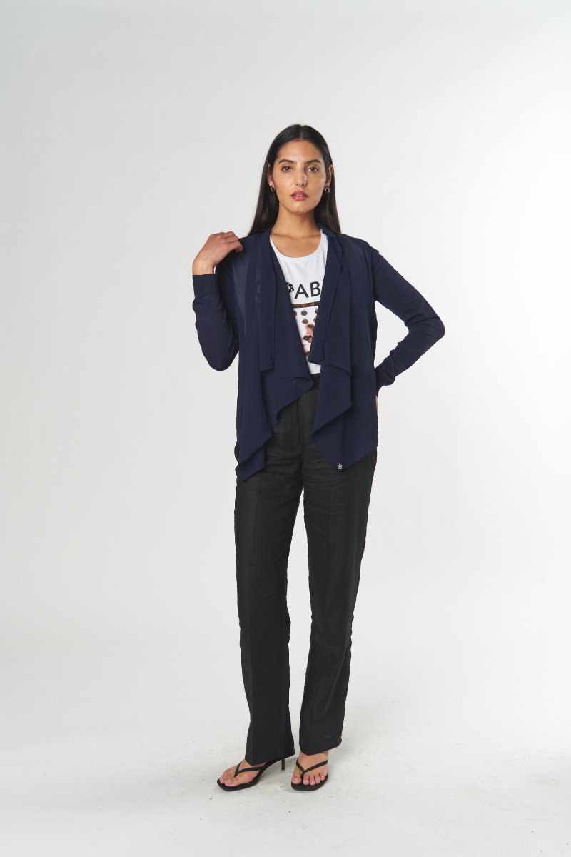 Tejido Crepe Blazer