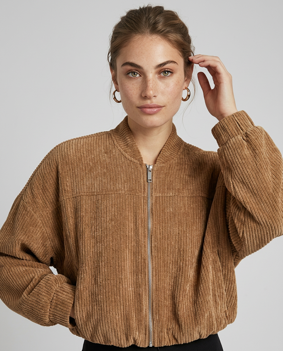 CHAQUETA BOMBER VELUTTO RIGATTO