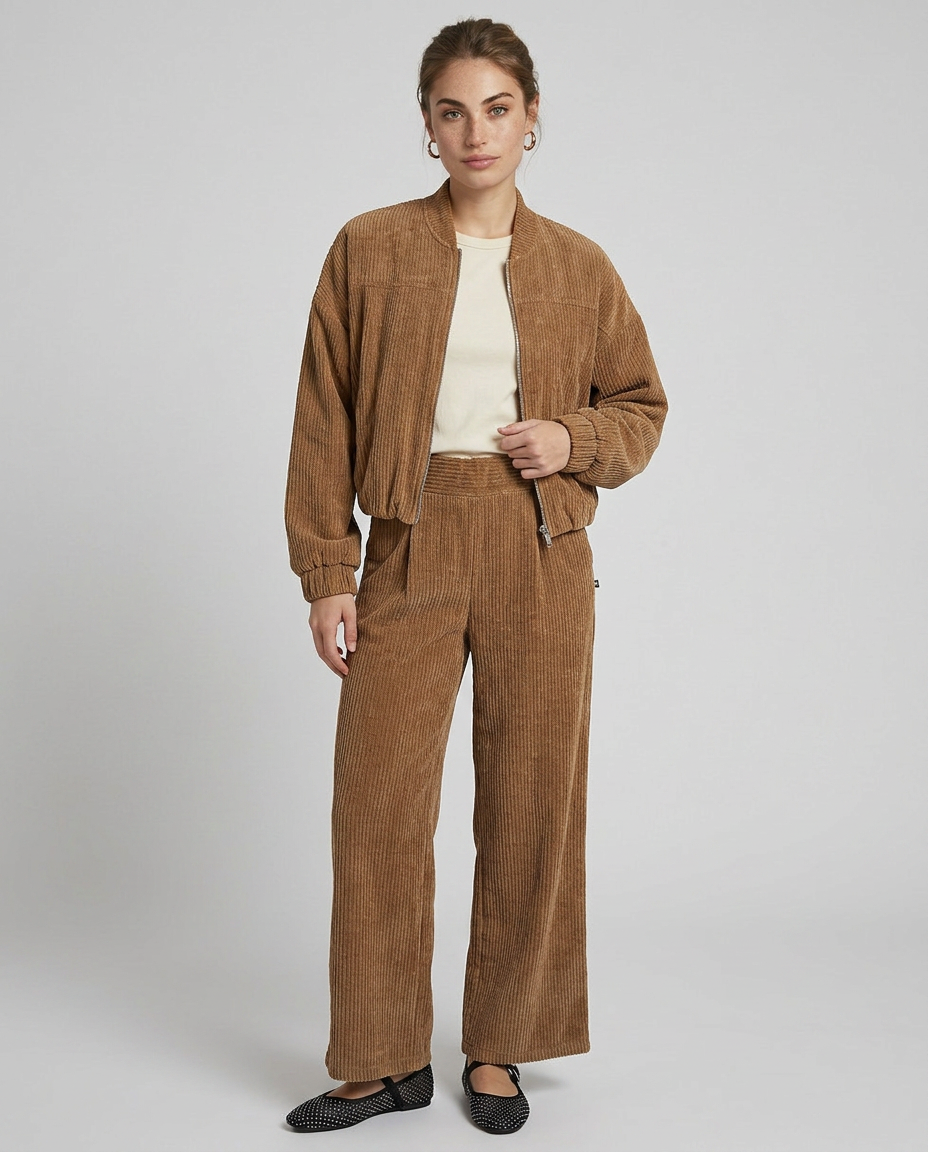 PANTALON VELUTTO RIGATTO
