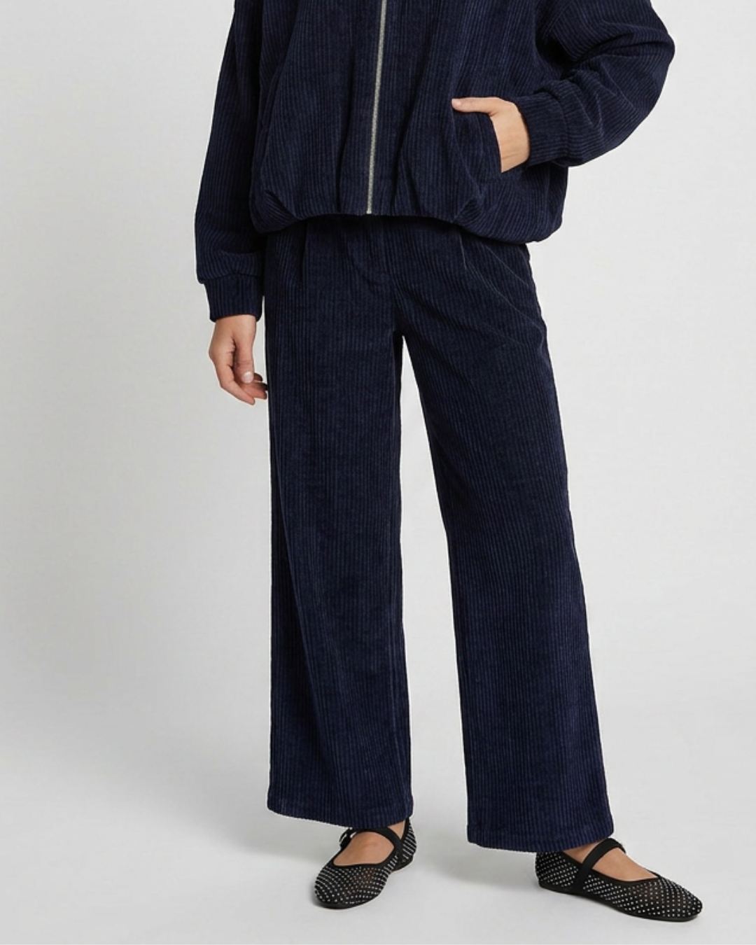 PANTALON VELUTTO RIGATTO