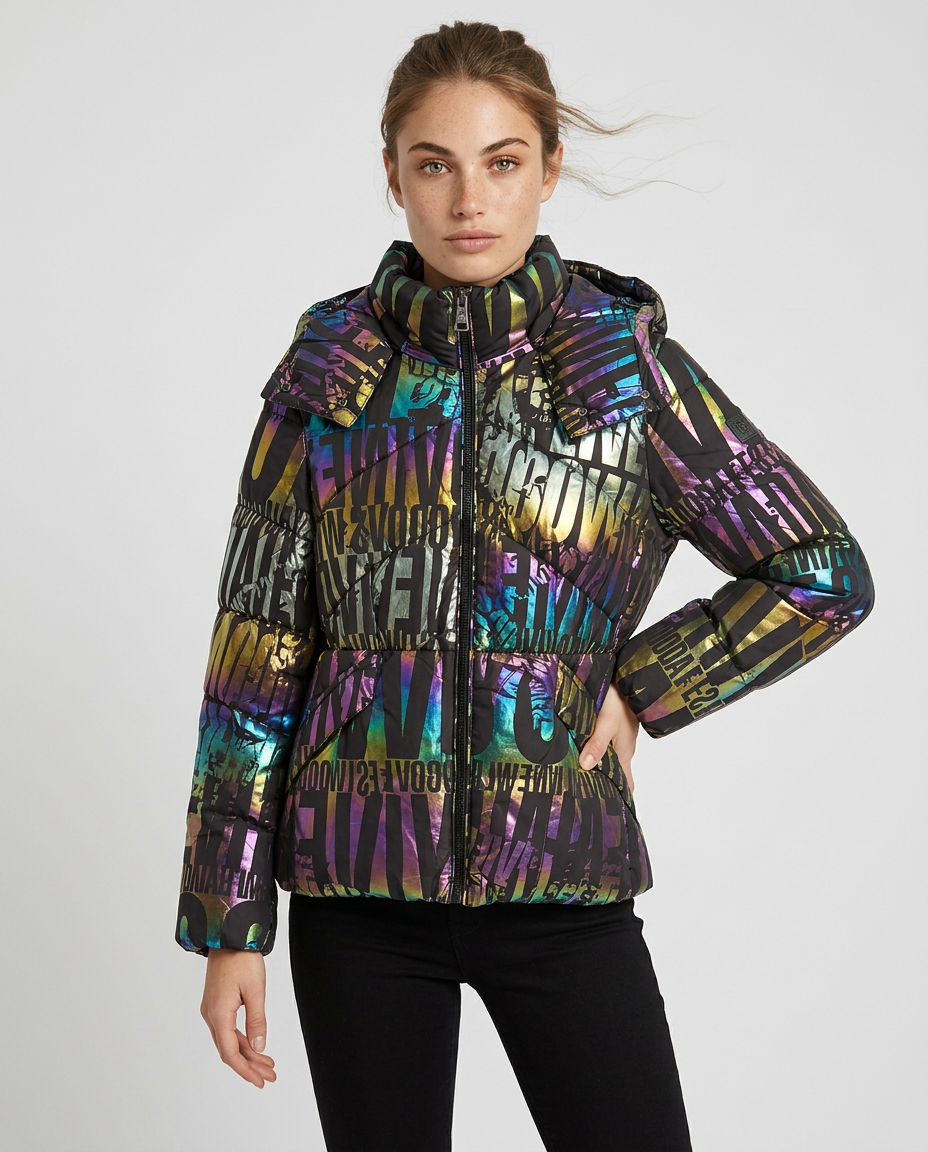 PARKA CORTA GRAFITTI LAMINA