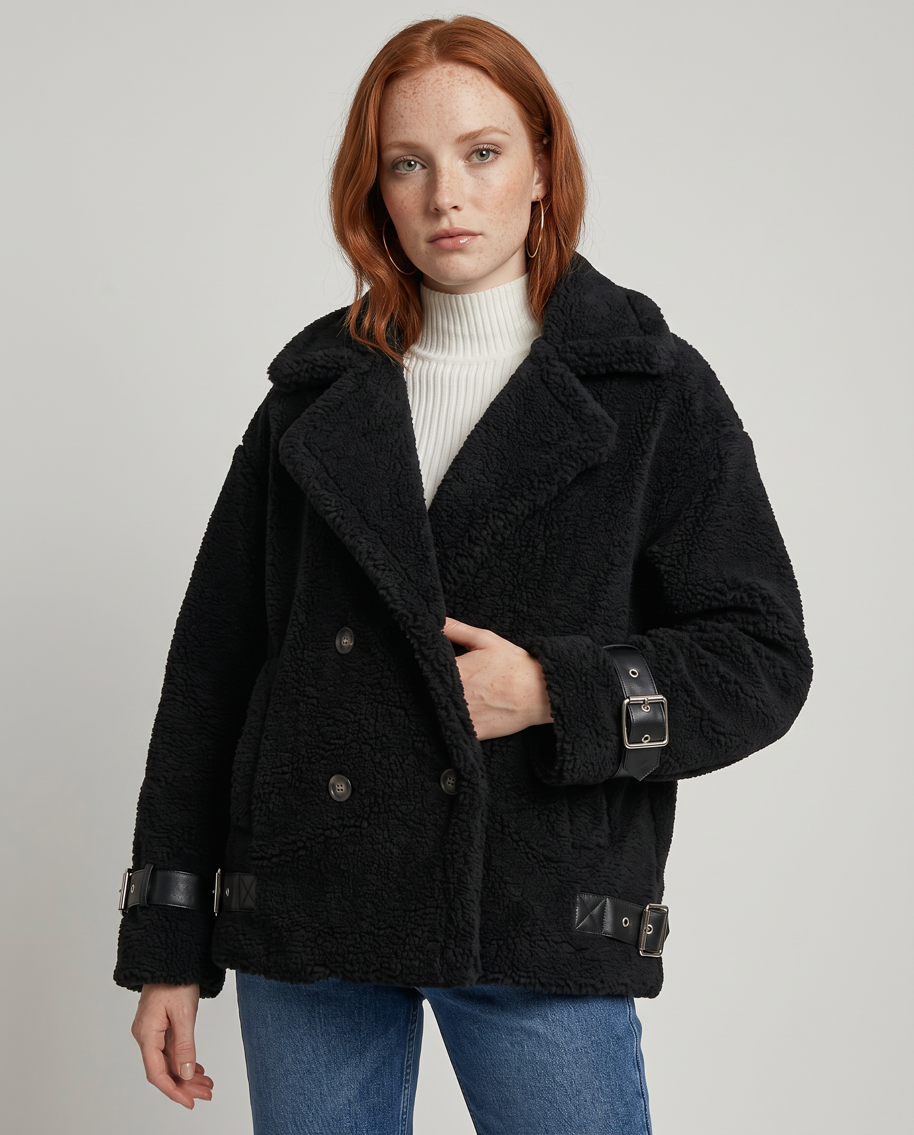 BLAZER OVER PELUCHE