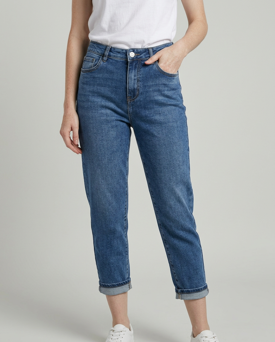 JEANS MOM BASIC