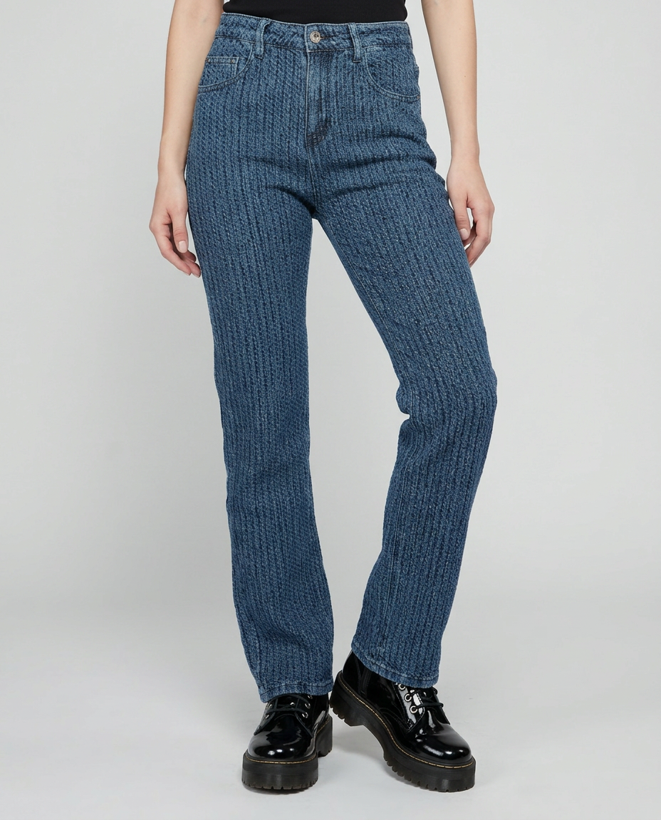 JEANS ACANALADO