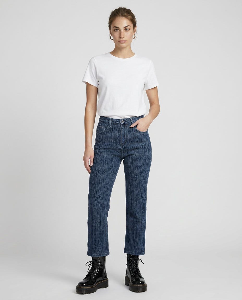 JEANS ACANALADO