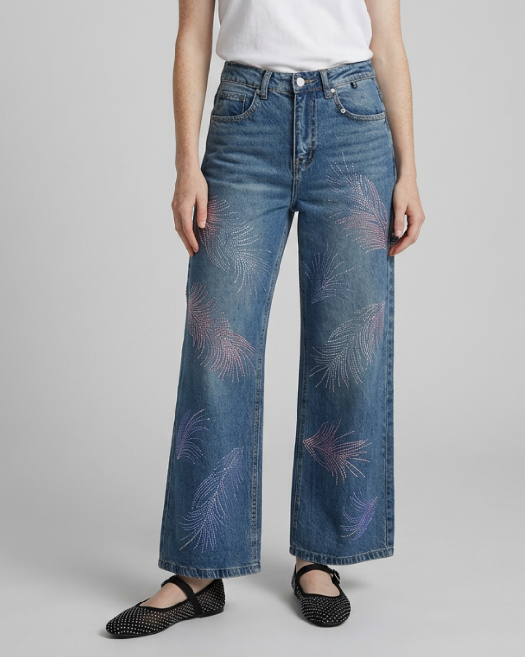 JEANS PIUMME STRASS