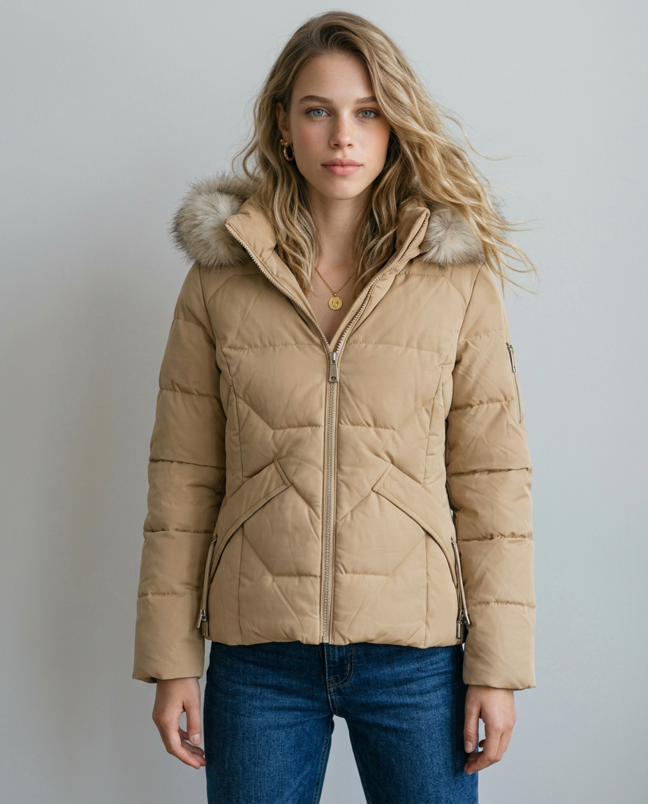 PARKA ISABELLA CAPUCHA