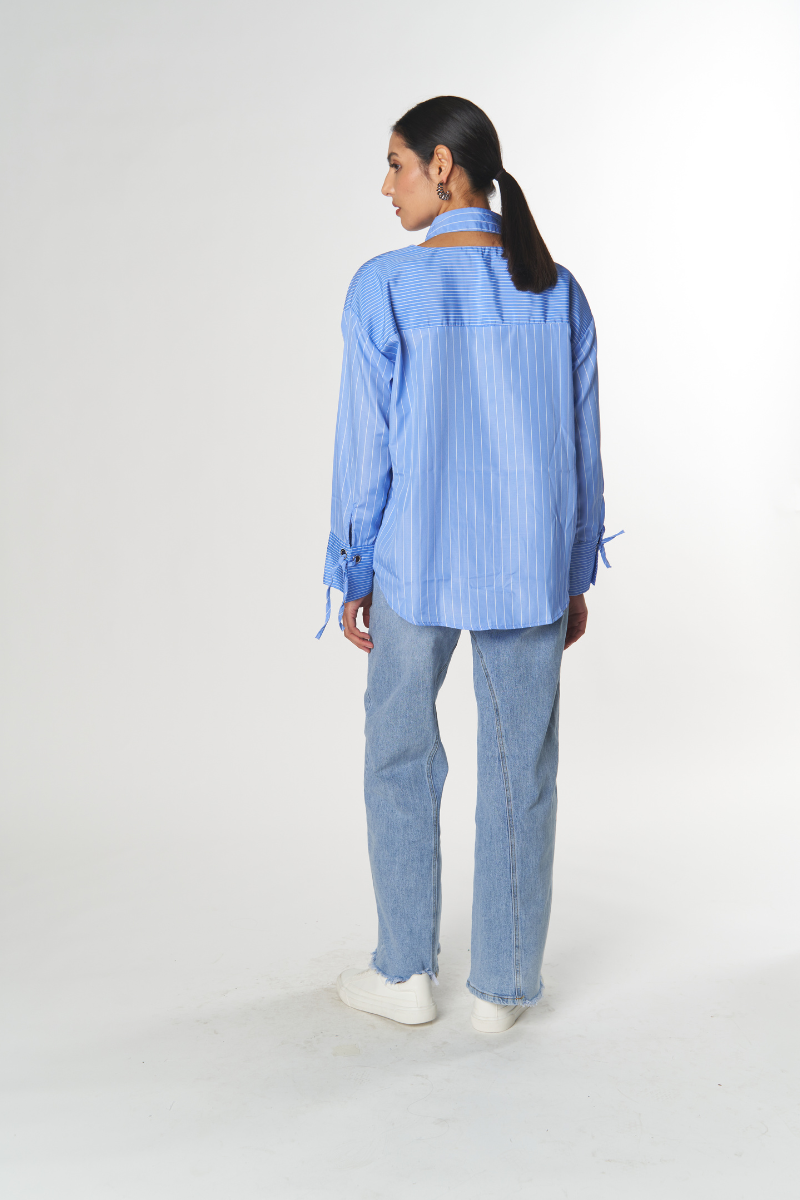 Blusa Cuello Volado