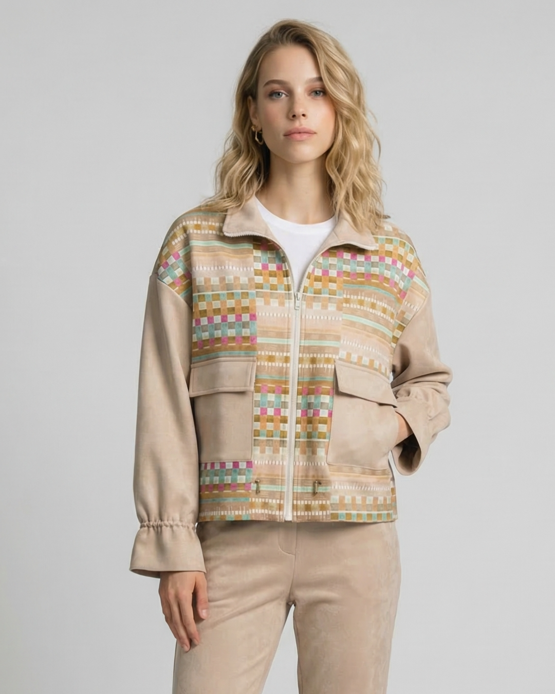 CASACA ECO SWEED BI-COLOR