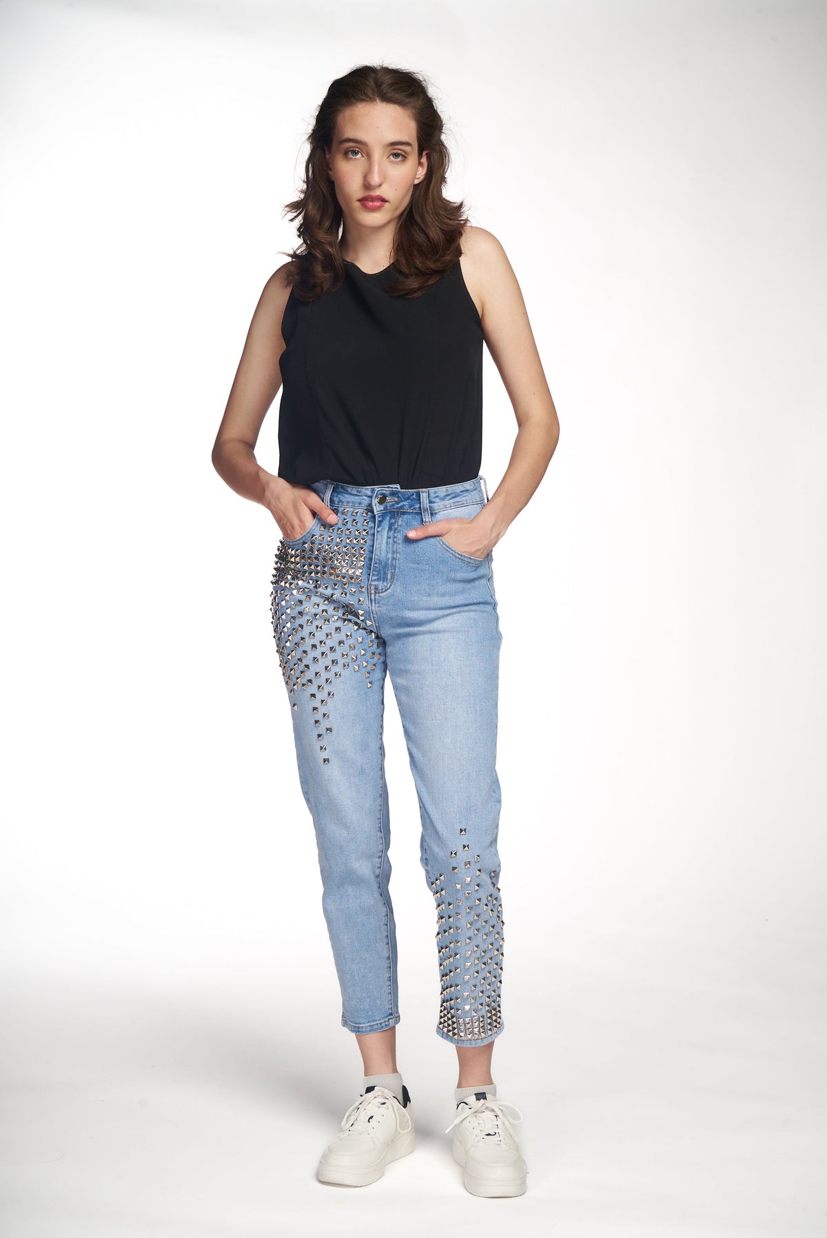 Jeans Tachas Donna