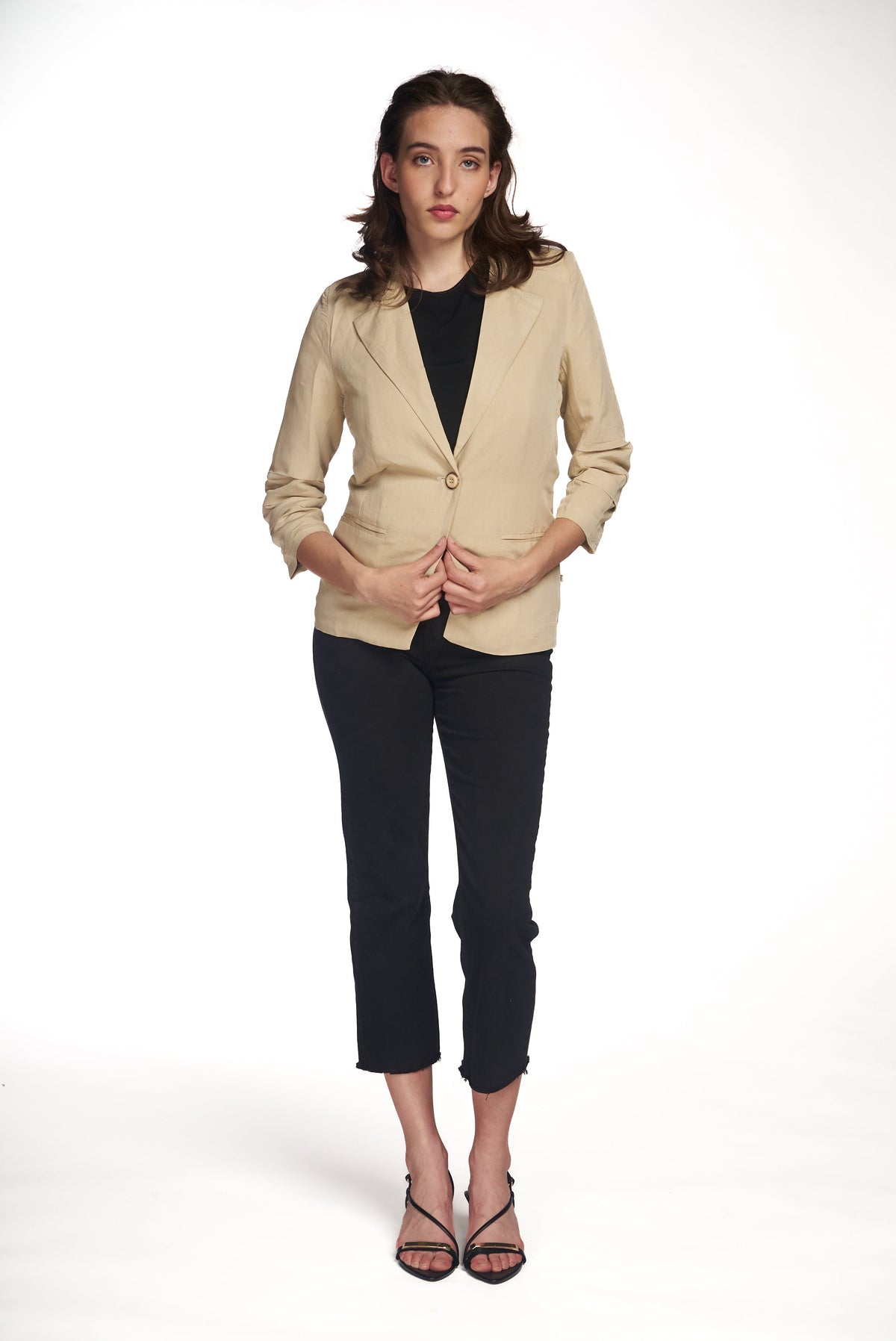 Blazer Lino Gold