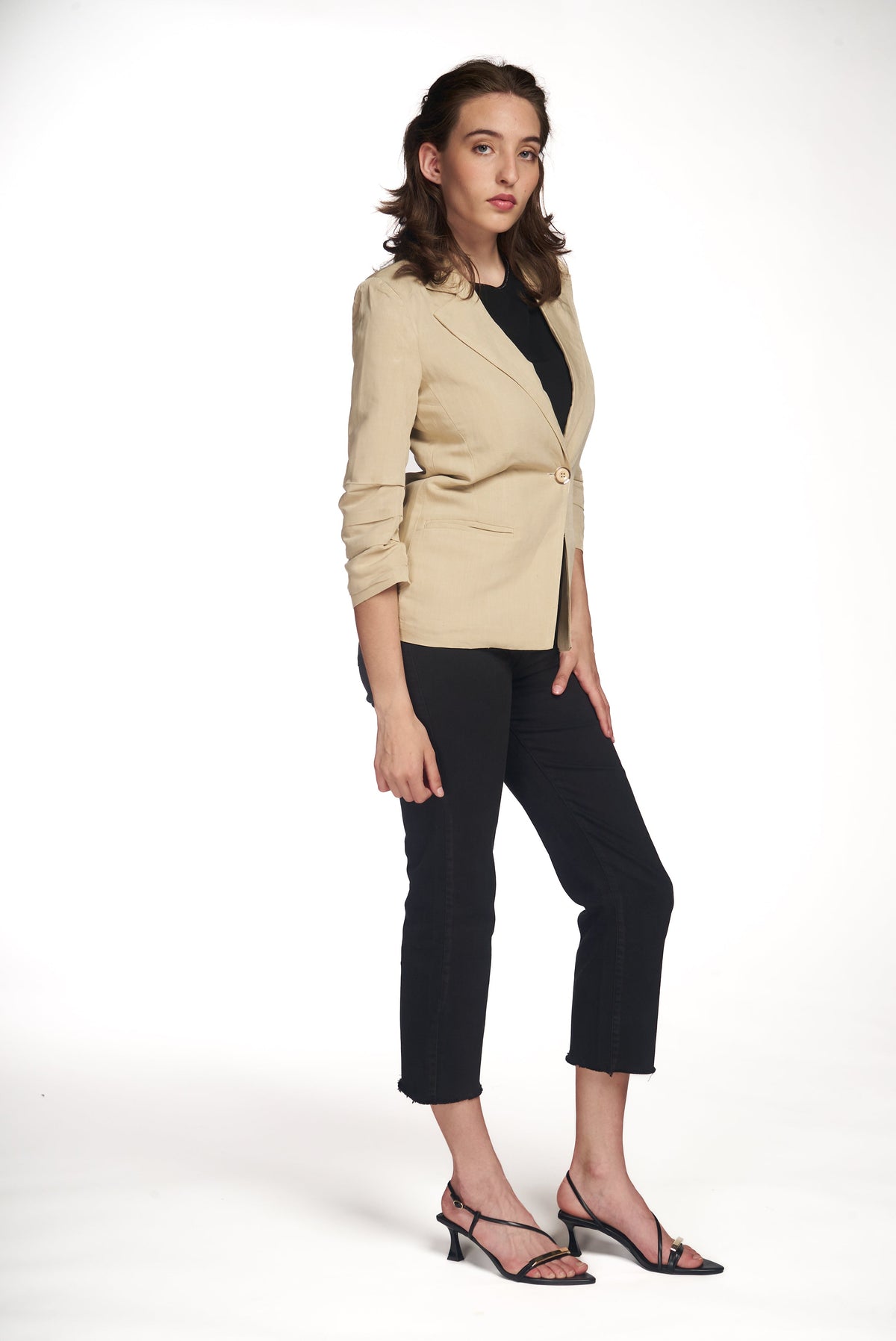 Blazer Lino Gold