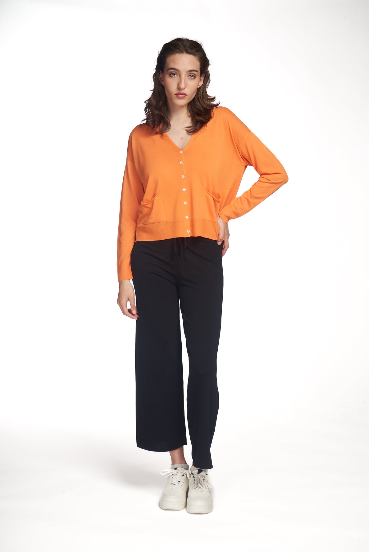 Tejido Chaleco Donna