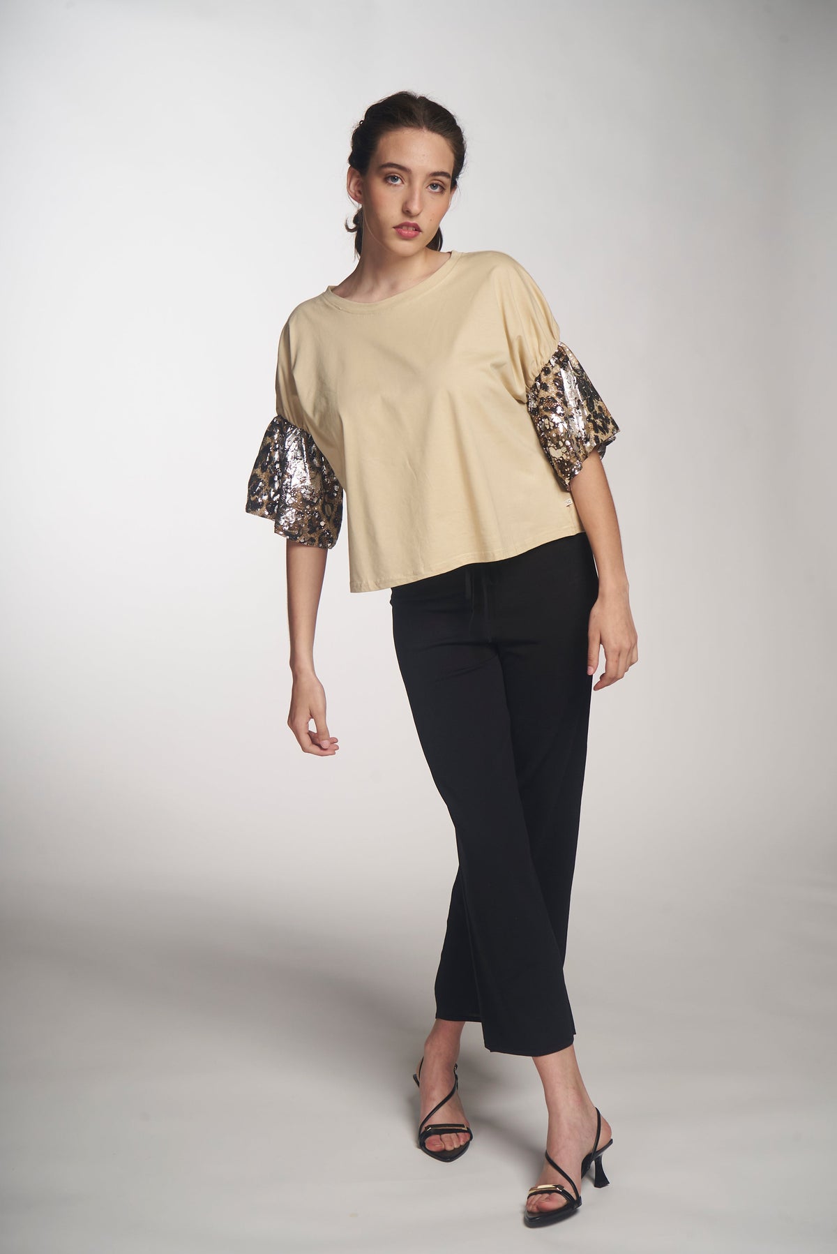 Polera Manga Maculata