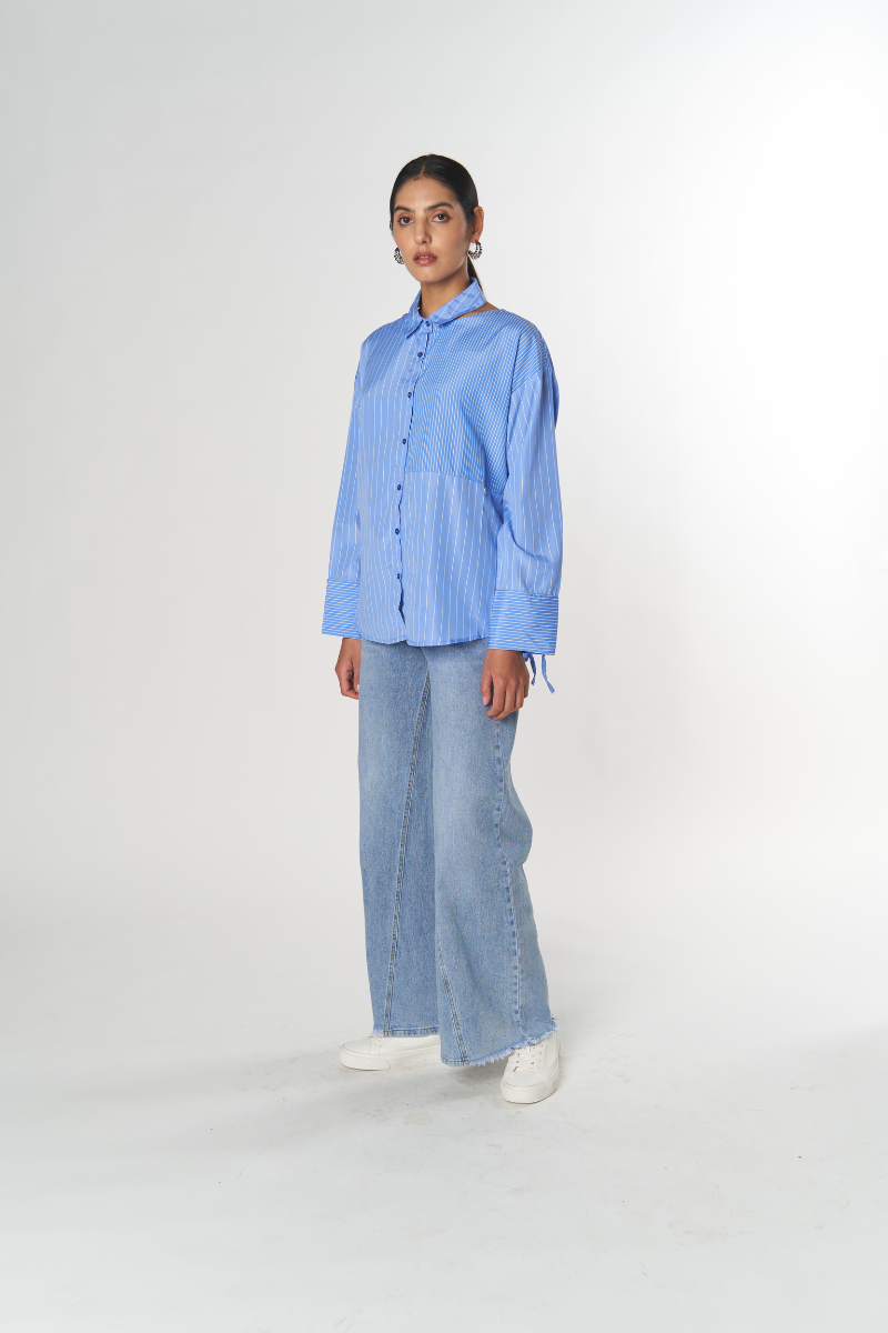 Blusa Cuello Volado