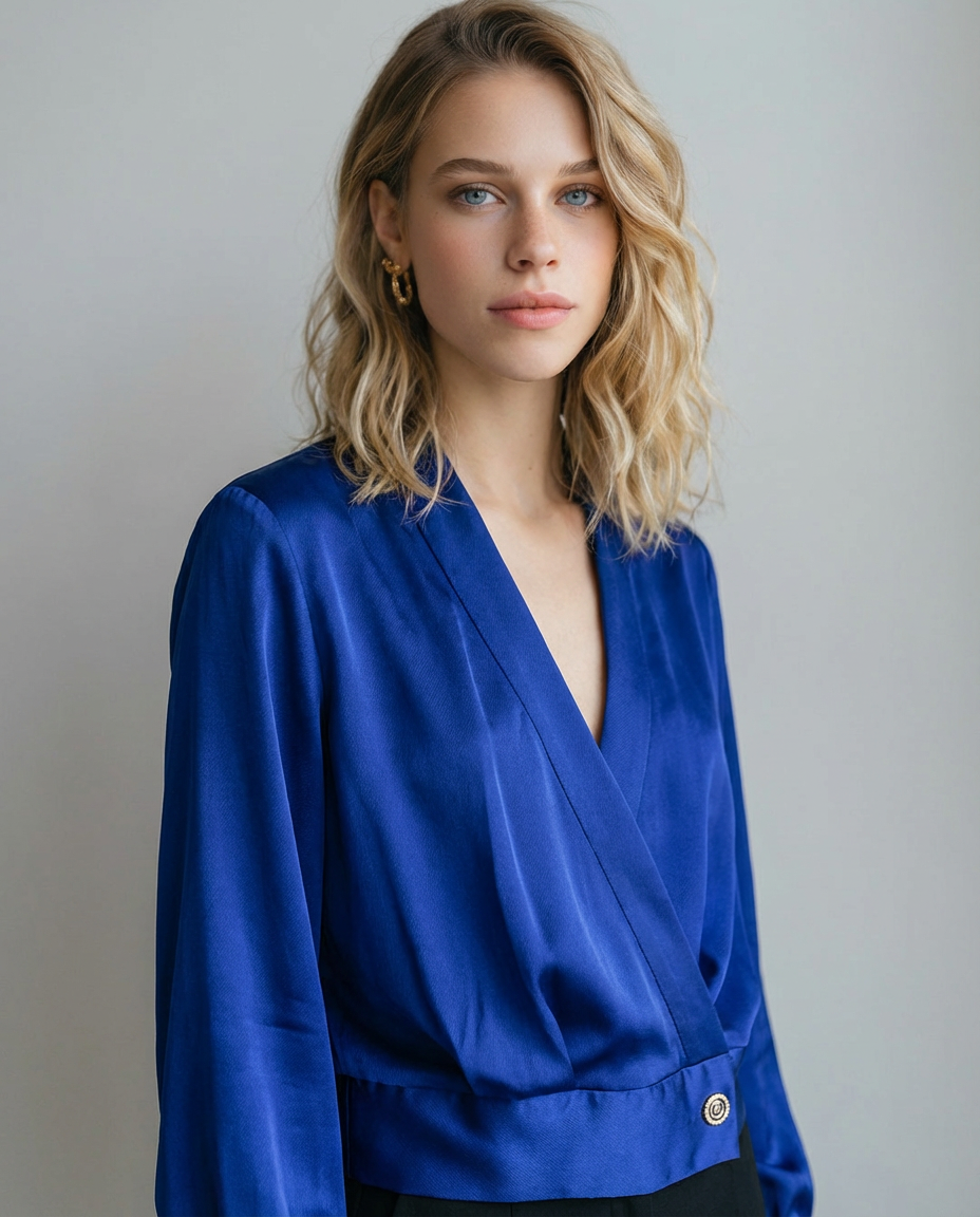 BLUSA CRUZADA MILAN