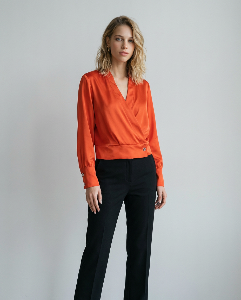 BLUSA CRUZADA MILAN