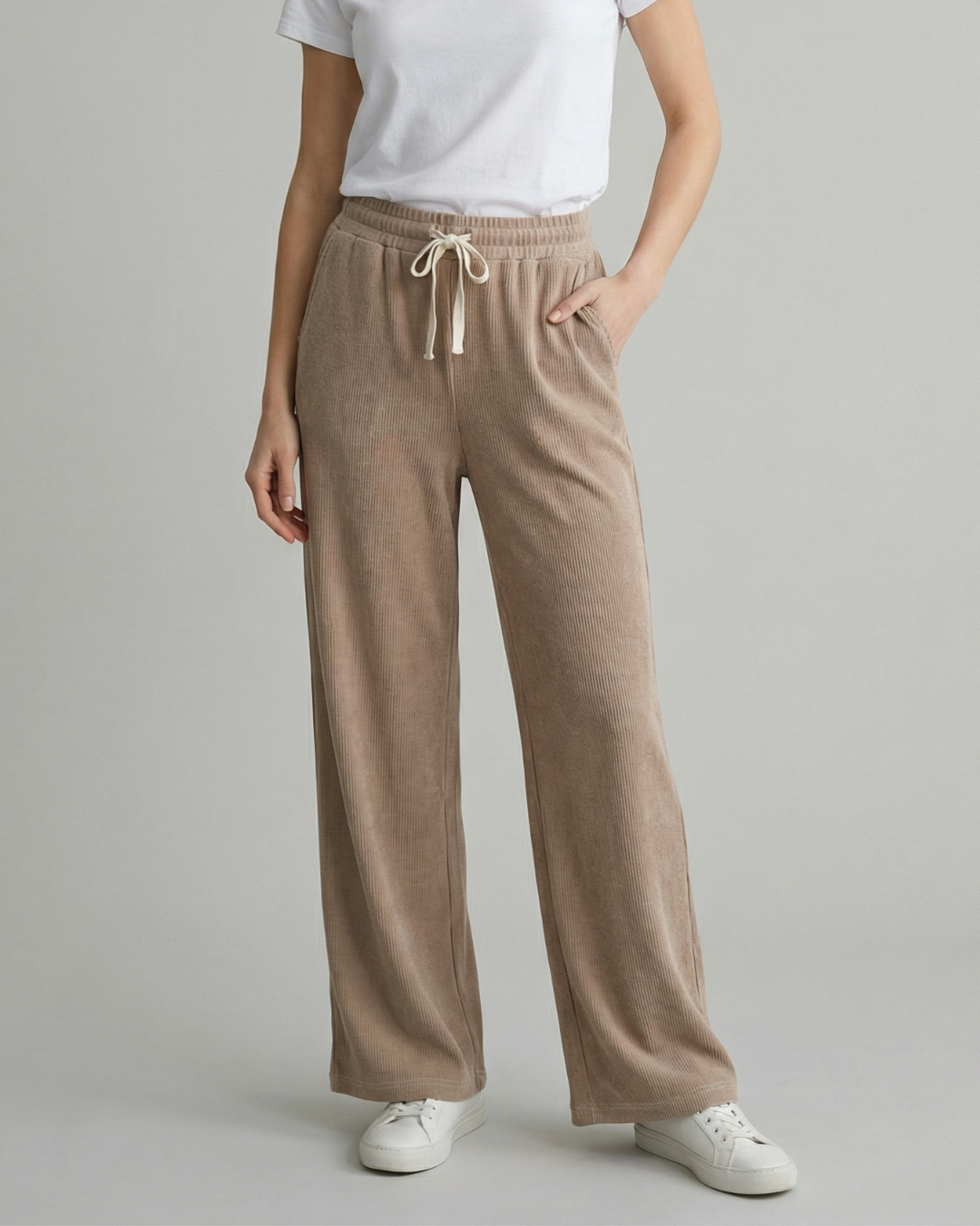 PANTALON FELPA ACANALADA COMFORT