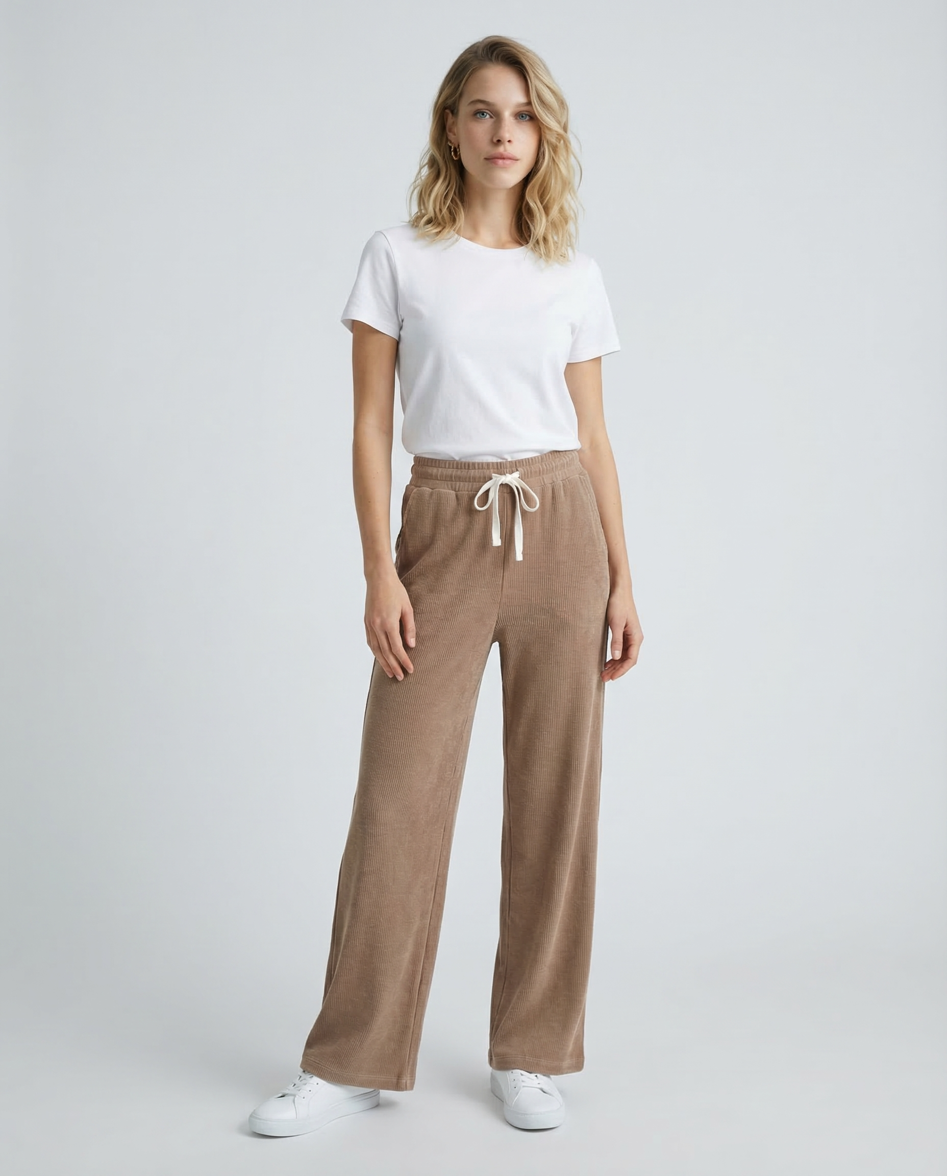 PANTALON FELPA ACANALADA COMFORT