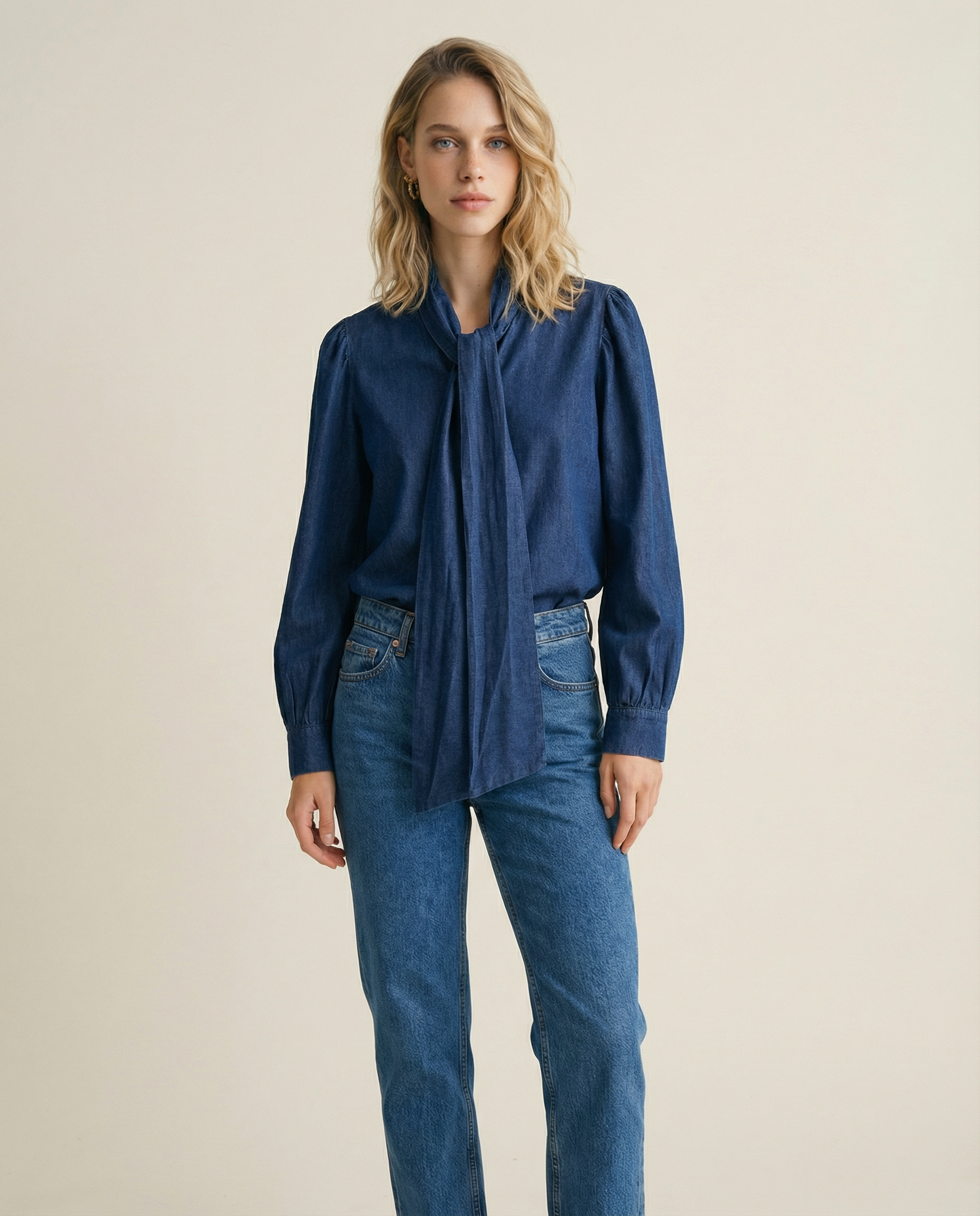 BLUSA DENIM PATRIZZIA