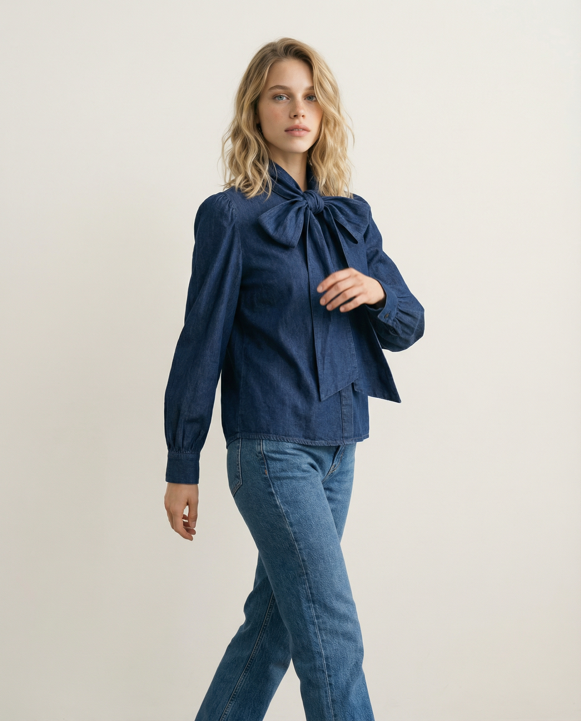 BLUSA DENIM PATRIZZIA