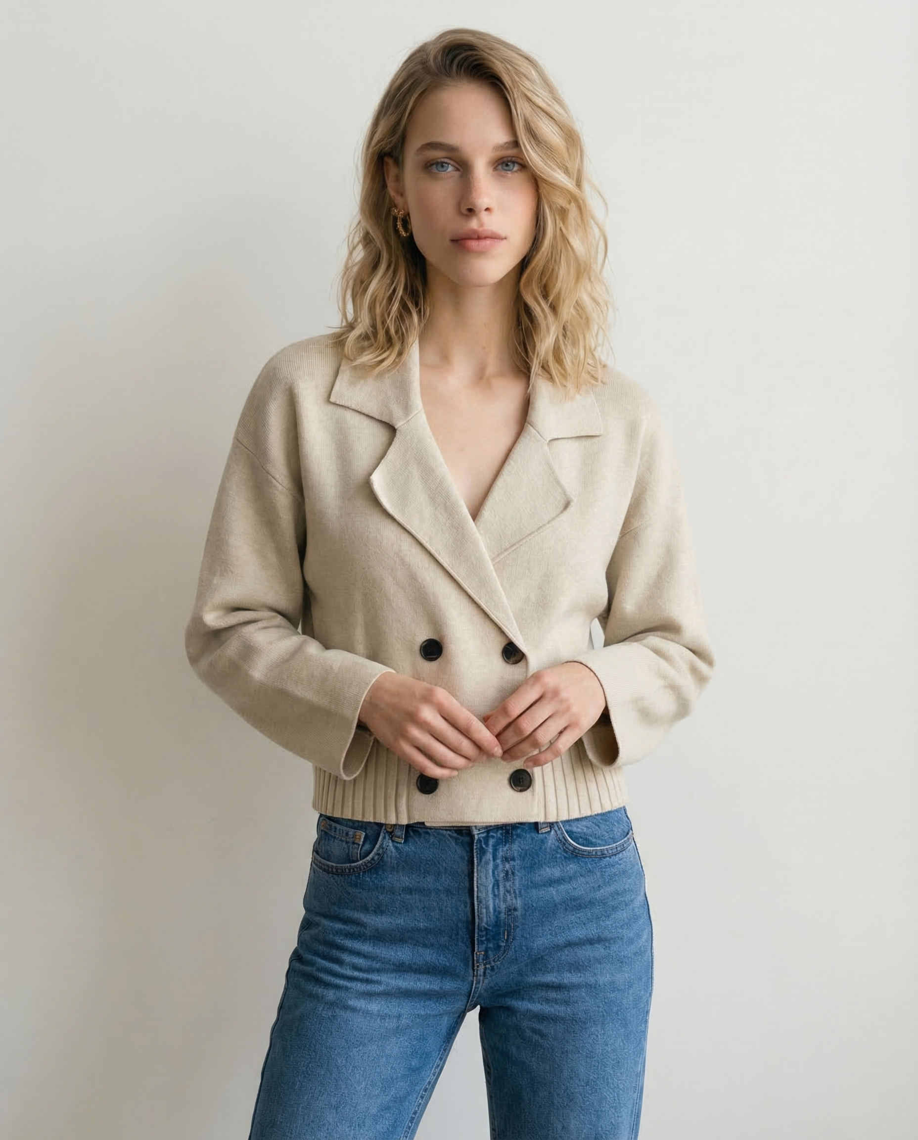 CHAQUETA DE PUNTO CLASIC