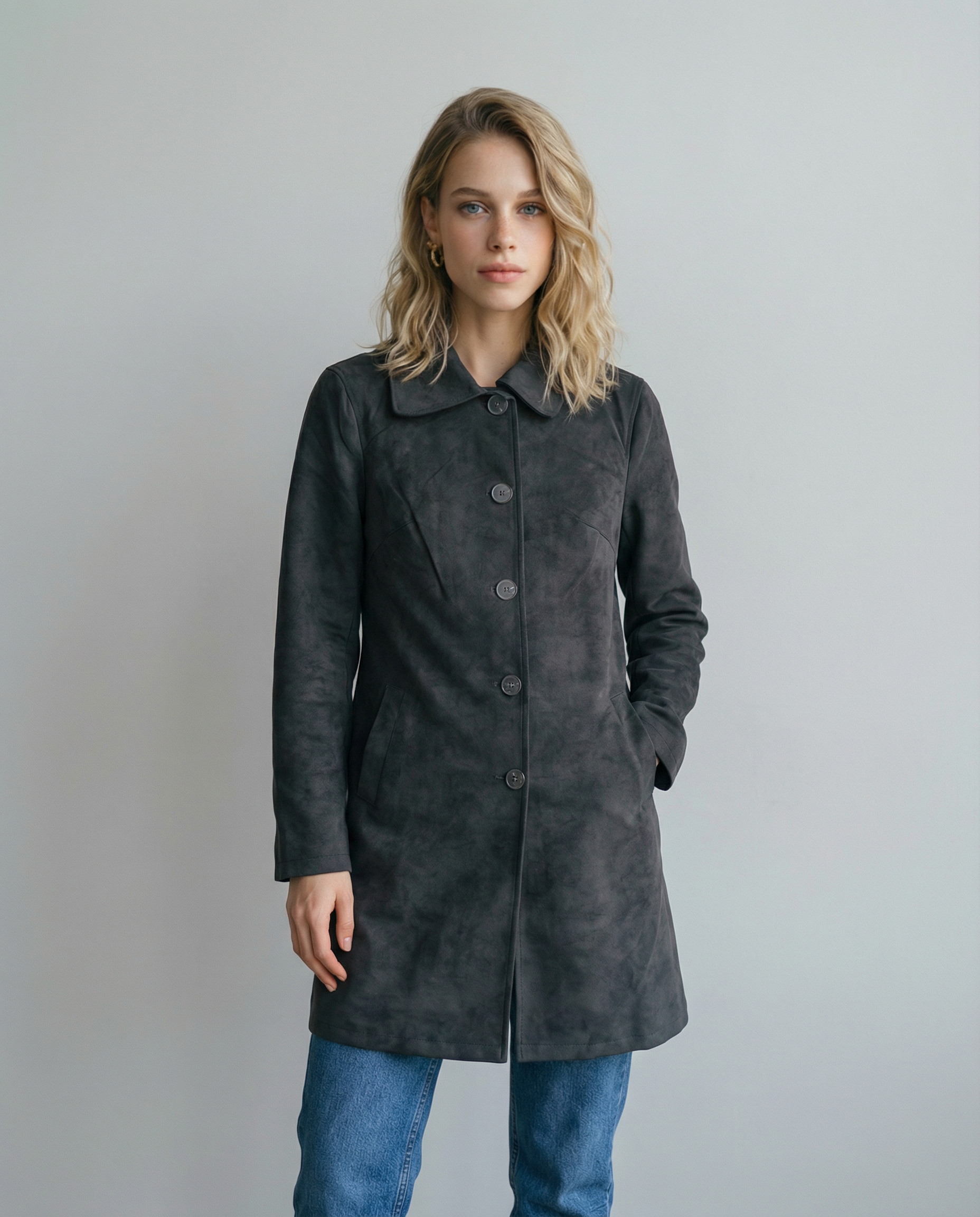 CHAQUETON ECO SUEDE VINTAGE DUO