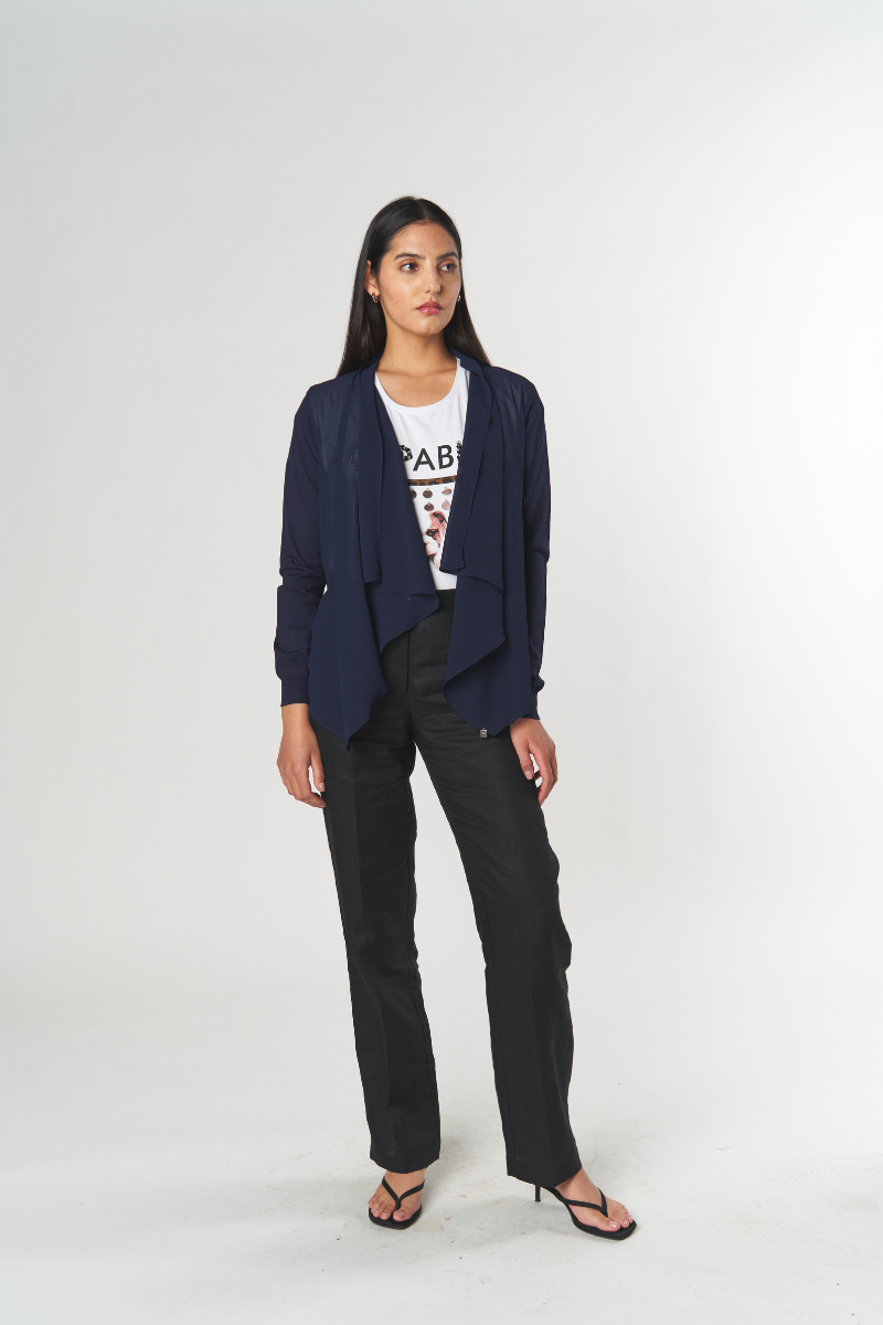Tejido Crepe Blazer