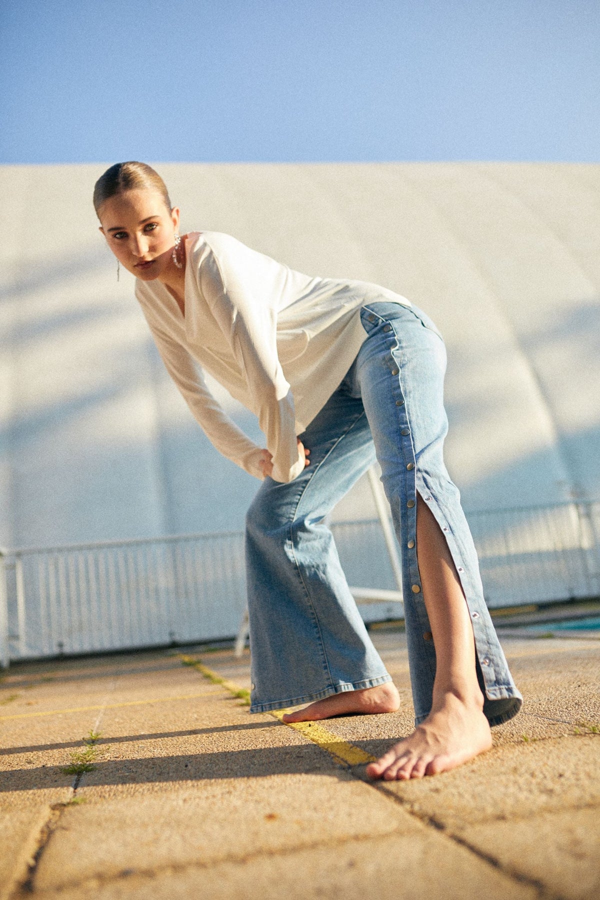Jeans Broches Gamba