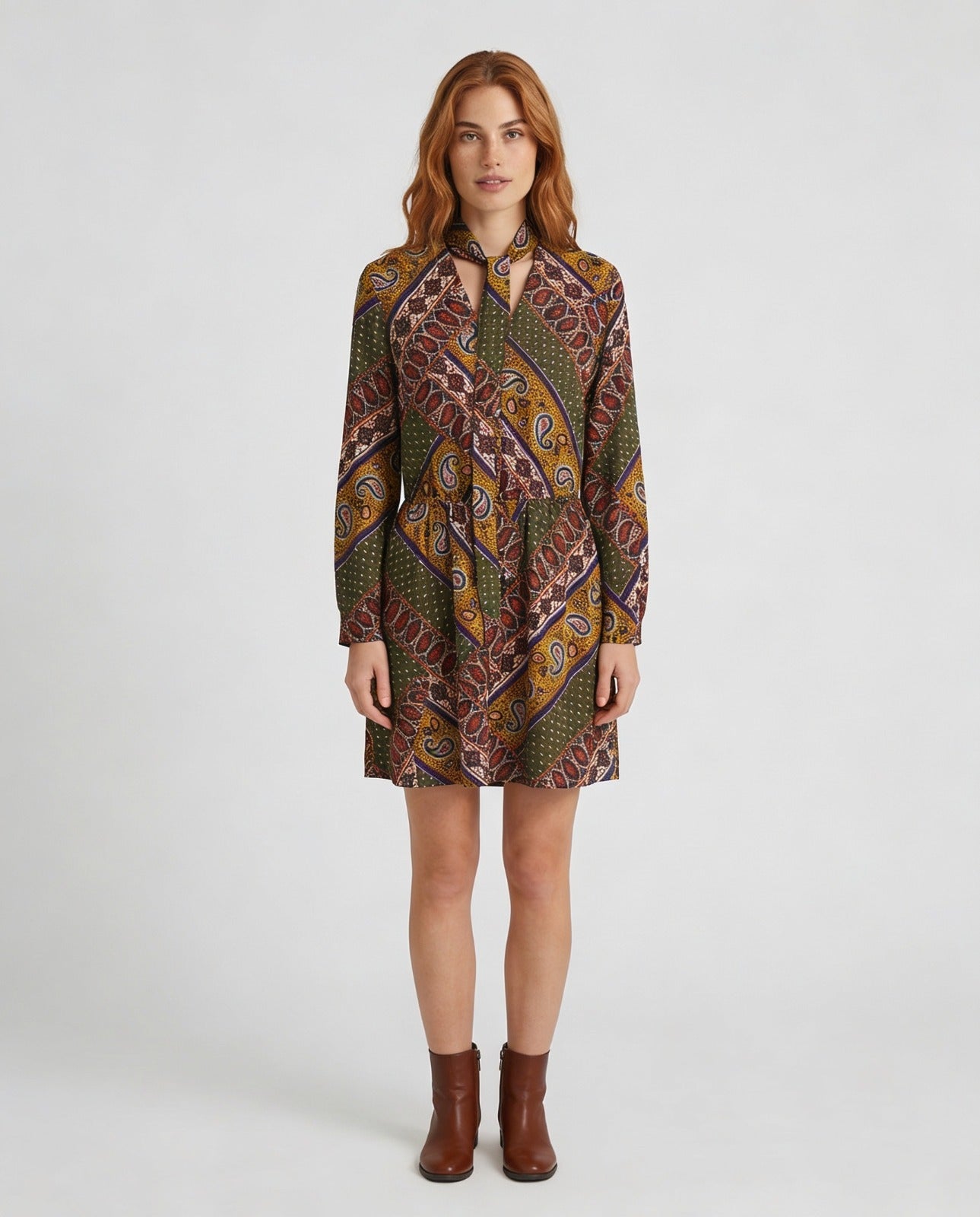 VESTIDO MANDALAS CREPE