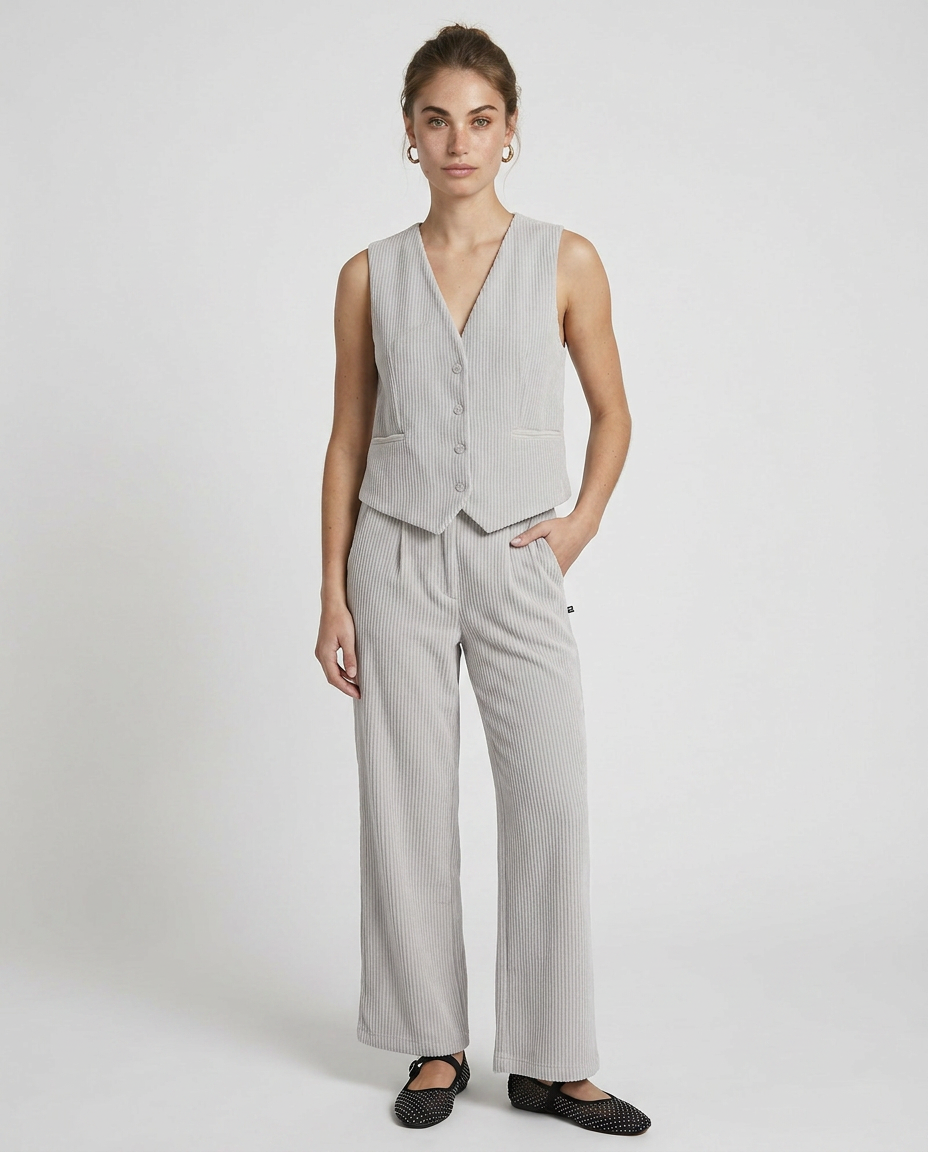 PANTALON VELUTTO RIGATTO