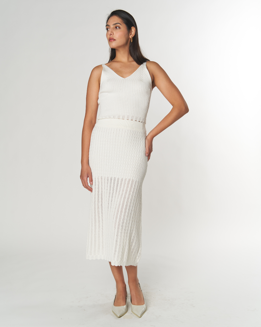 Conjunto Tejido Falda Divino