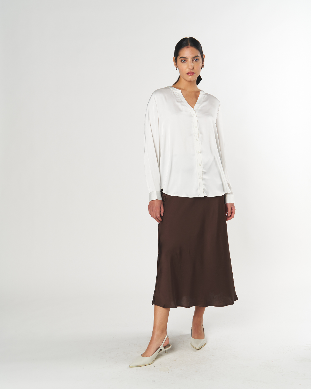 Falda Raso Donna