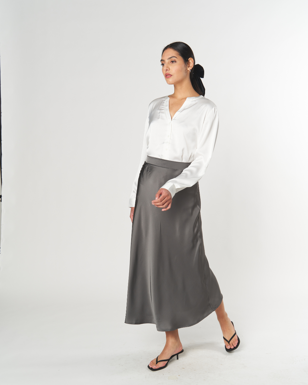 Falda Raso Donna
