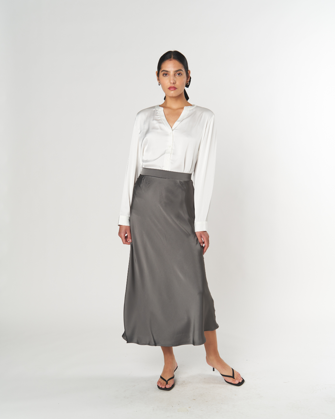 Falda Raso Donna