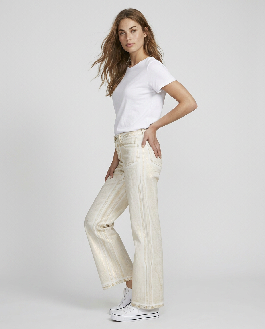 JEANS METALIZADO