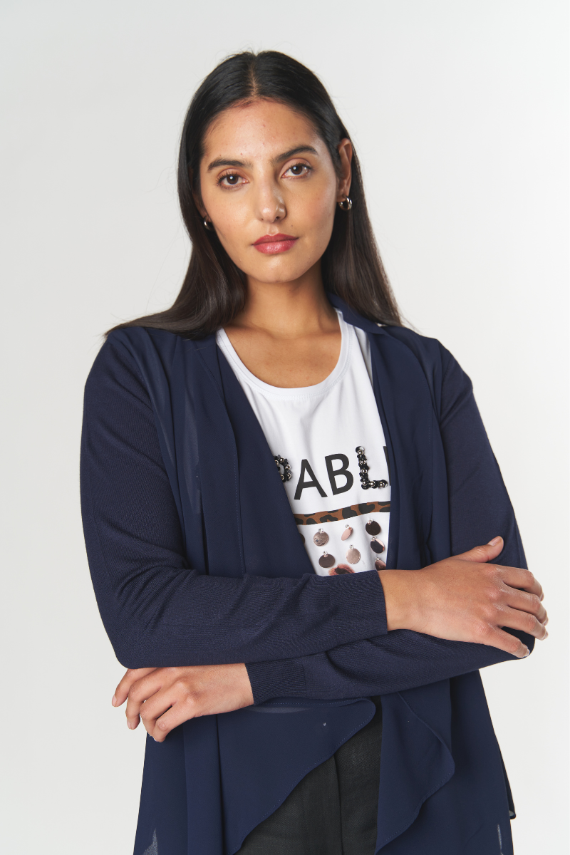 Tejido Crepe Blazer