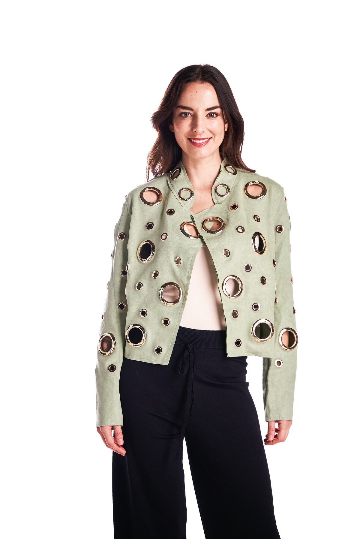 Chaqueta Ojetillos