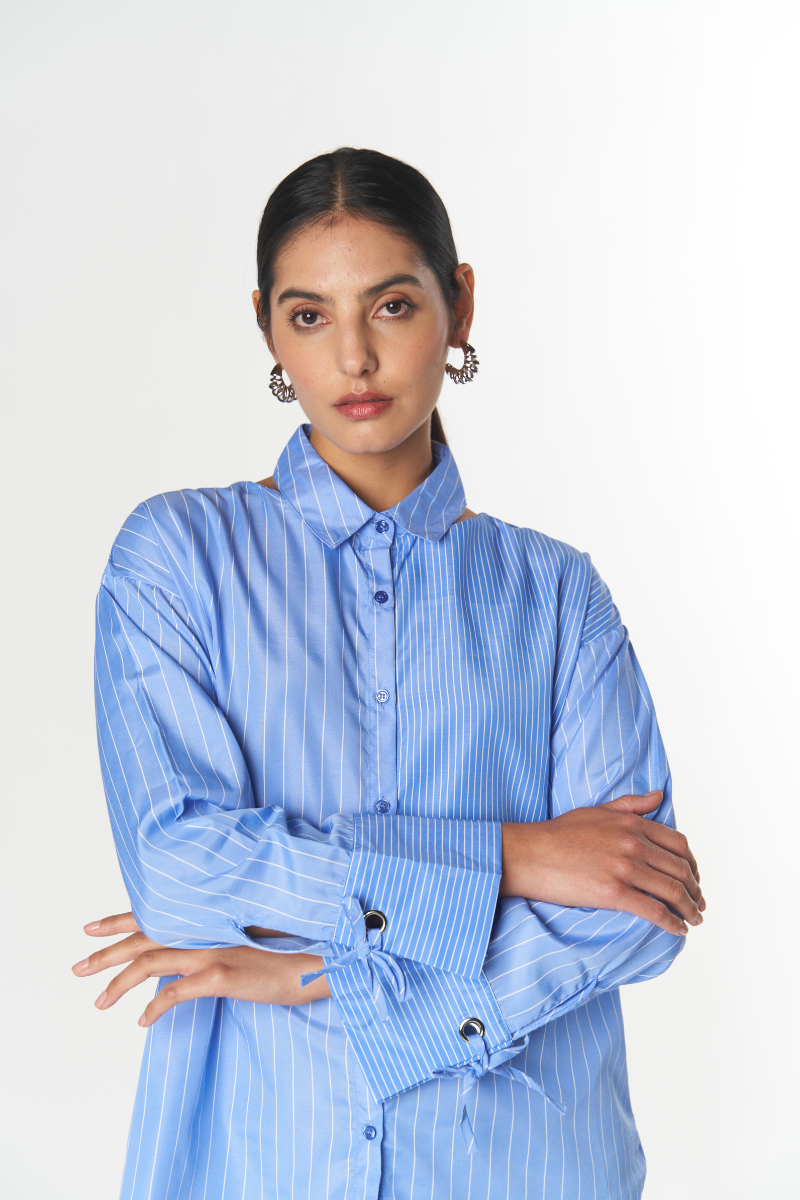 Blusa Cuello Volado