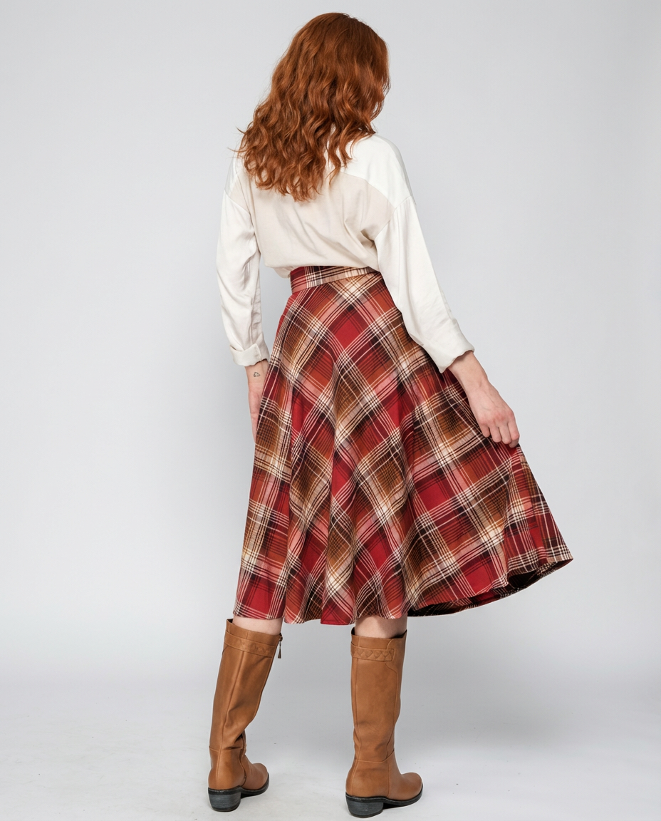 FALDA MAXI ESCOSES