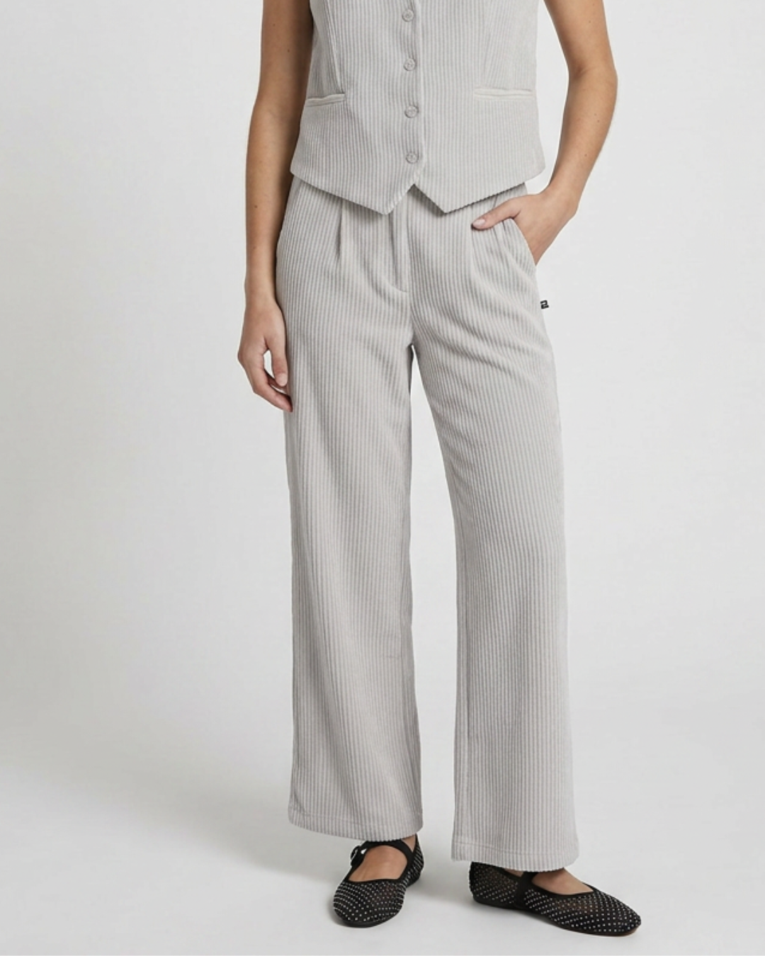 PANTALON VELUTTO RIGATTO