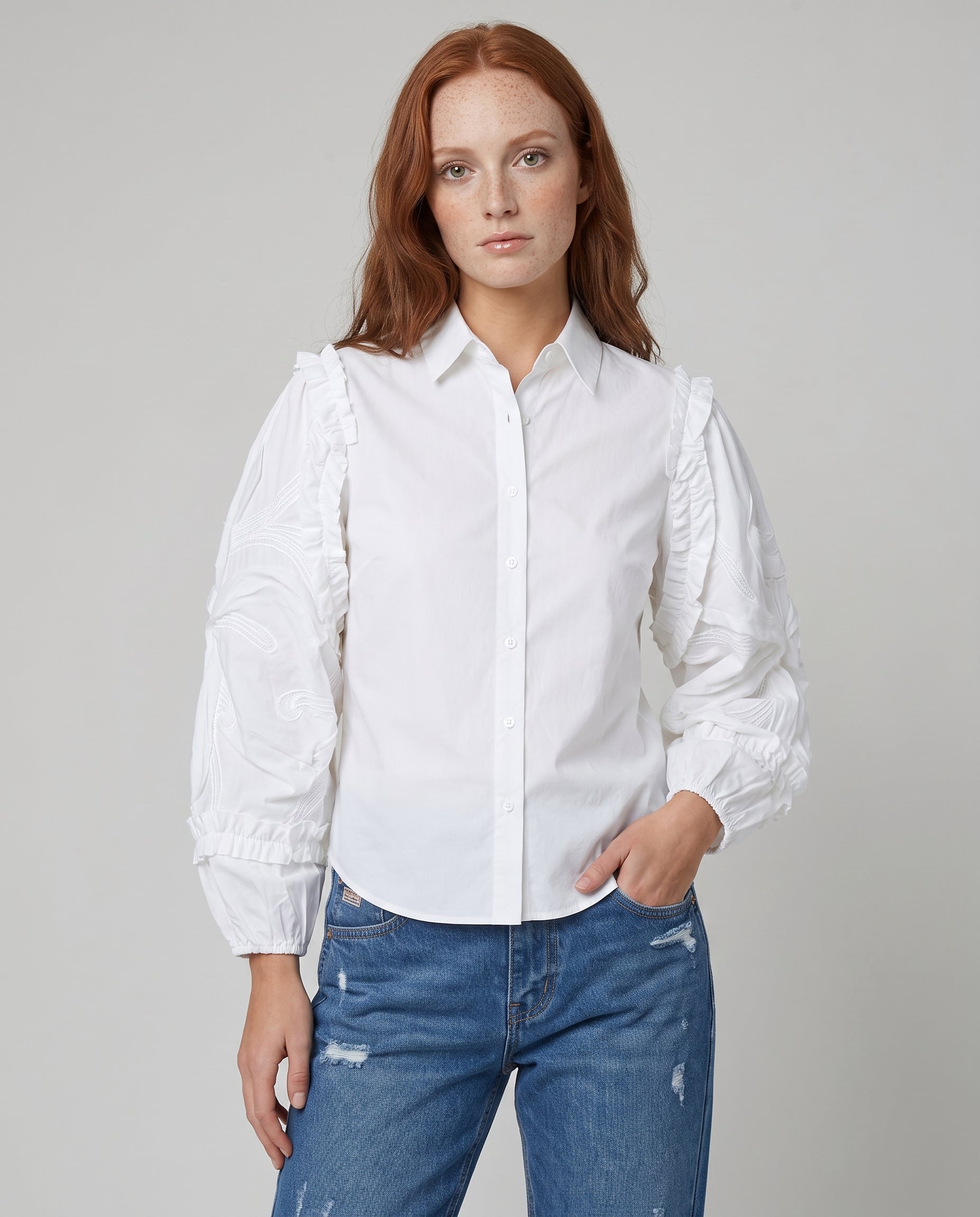BLUSA MAXI MANGA