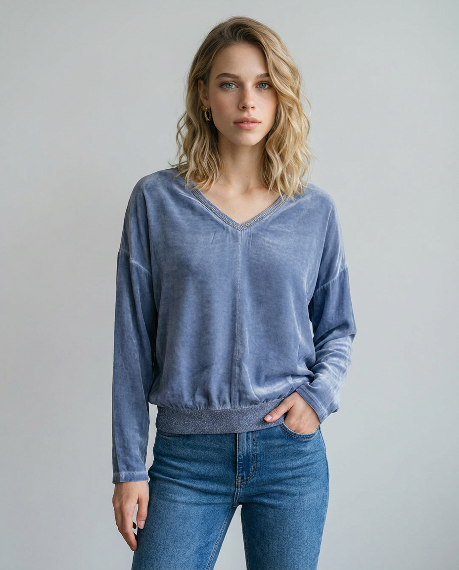 POLERA GIRO RAZO M/L